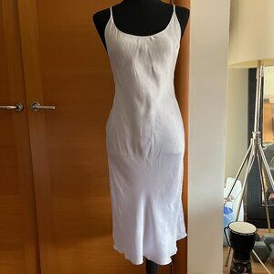 Victoria's Secret Luxe Midi Slip Dress in Lavender Vegan Silk NWT, Size XS